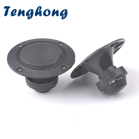 Tenghong – haut-parleur Audio piézoélectrique 4 pouces, 2 pièces, 4ohm, 45W, Tweeter, triple, pour maison, Audio, bricolage ► Photo 1/1