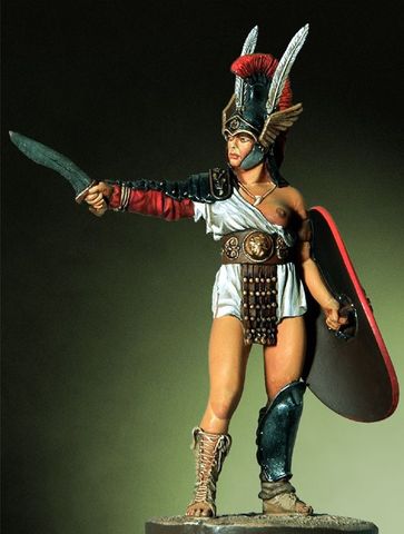 Gladiateurs féminins romains Falcata 54mm ► Photo 1/1