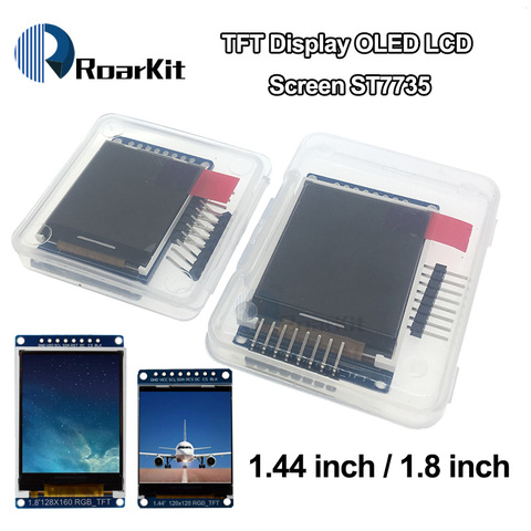 3.3V 1.44 1.8 pouce TFT LCD Module d'affichage 128*128 128*160 65K SPI écran couleur IPS pour Arduino 51 remplacer OLED ST7735 ► Photo 1/6