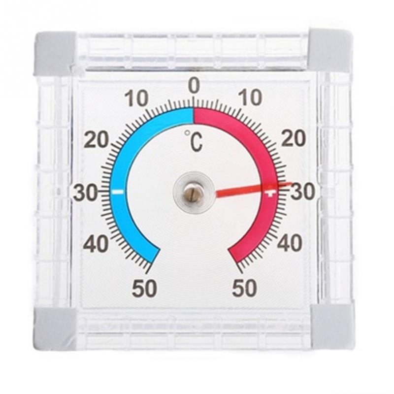 Thermomètre de température pour fenêtre murale, serre intérieure et extérieure, mesure de disques gradués, jardin pour maison ► Photo 1/6