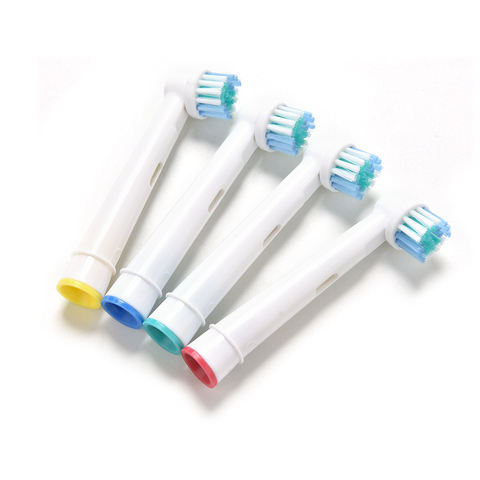 Têtes de brosses à dents de rechange universelles pour brosse à dents électrique, soin et nettoyage électrique, 4 pièces/lot ► Photo 1/6
