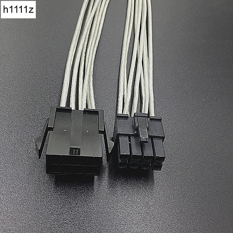 8 broches Feamle à 8 broches mâle PCI Express câble d'alimentation CPU 8 broches câble d'extension 8Pin à 8Pin câble PCIE câbles d'alimentation modulaires ► Photo 1/4