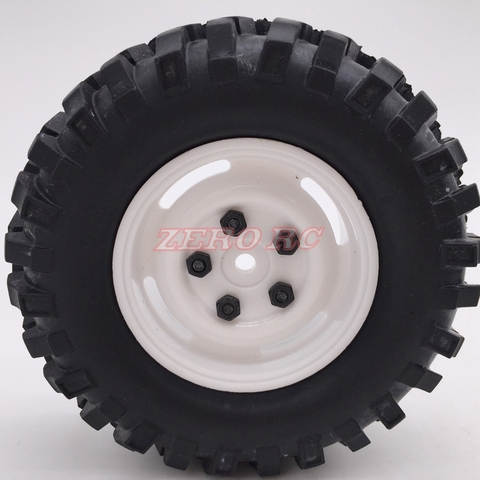 4 chenilles de roche sur roues blanches de 1.9 pouces, échelle 1/10 Rc, pneus de Jeep RC4WD ► Photo 1/6