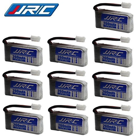 JJRC H36 batterie D'origine 3.7V 260mAh Pour E010 E011 E012 E013 Furibee F36 RC Quadrirotor Pièces 3.7v Lipo Batterie 1-10 pièces ► Photo 1/1