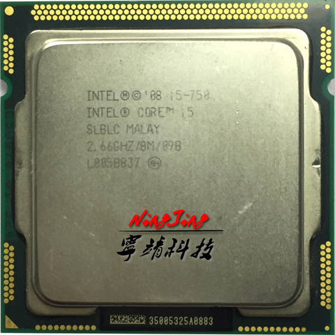 Processeur Intel Core i5-750 i5 750 2.6 GHz, Quad Core 8M 95W LGA 1156 ► Photo 1/1