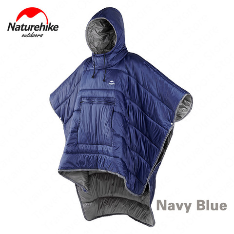 Naturehike – sac de couchage Portable, manteau d'extérieur Portable, cape de Camping, d'hiver, thermique léger, manteau polyvalent ► Photo 1/5