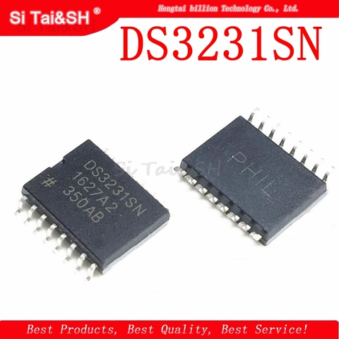 Lot de 2 pièces DS3231SN SOP16 DS3231 SOP, extrêmement précis, I2C-Integrated RTC/TXO/crystal, neuf et Original, livraison gratuite ► Photo 1/1