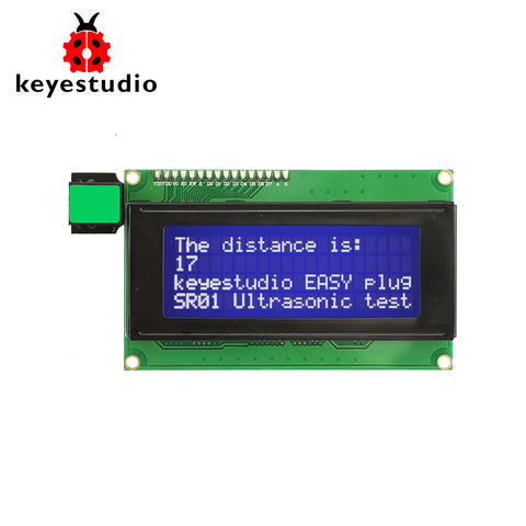 Nouveau! Module d'affichage LCD Keyestudio EASY plug I2C 2004 pour vapeur Arduino ► Photo 1/5