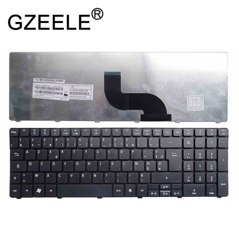 GZEELE-clavier français pour Acer Aspire, pour modèles 5542G 5350 5253 5333 5340 5349 5360 5733 5750 5736 5736 5739G 7551 7551g 7739 FR AZERTY ► Photo 1/4