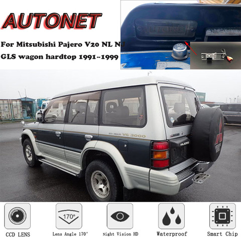 AUTONET – caméra de recul pour Mitsubishi Pajero V20 NL NJ GLS wagon hardtop 1991 ~ 1999 CCD/Vision nocturne/caméra de stationnement ► Photo 1/6