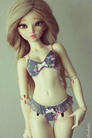 Bjd poupée 1/4 fille chloé double poupée commune ► Photo 1/5