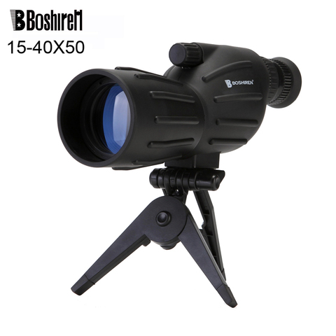 Boshiren – binoculaire Zoom HD 15-40x50, monoculaire pour l'observation des oiseaux avec trépied Portable, avec revêtement bleu FMC ► Photo 1/6