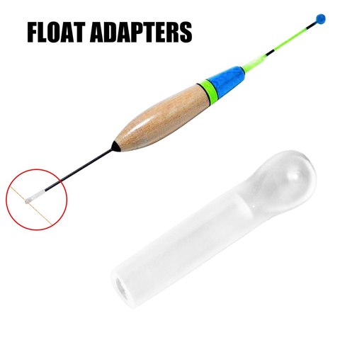 10 pièces/20 pièces adaptateurs de flotteur de pêche 2mm Silicone Transparent changement rapide Match flotteurs carpe accessoires de pêche Pesca ► Photo 1/6