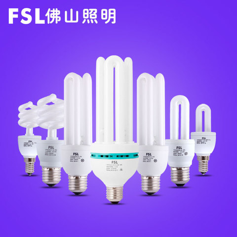 Tube fluorescent à led haute puissance E27, 2U, 3U, 5W, 8W, 11W, 15W, 23W, ampoule blanche et jaune, lampe d'intérieur de chambre à coucher, CFL ► Photo 1/6