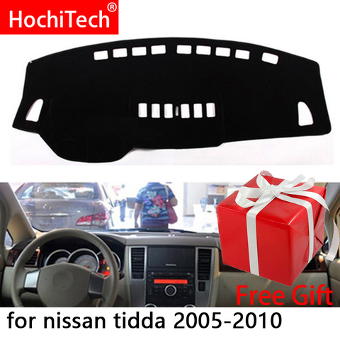 Tapis de protection de tableau de bord pour Nissan Tiida C11 2007 – 2011, conduite à droite et à gauche, accessoires ► Photo 1/6