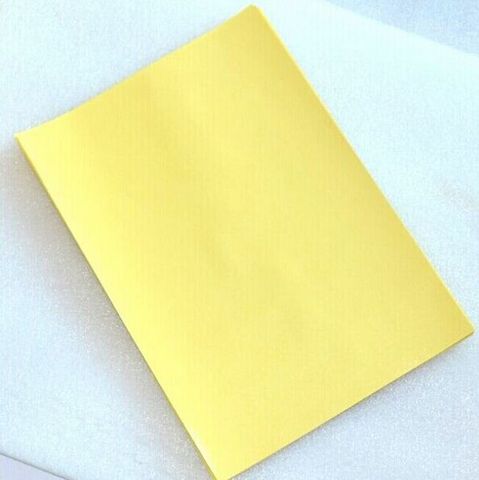 Papier de transfert thermique A4 jaune, 100 pièces/lot, pour circuit imprimé PCB 600g ► Photo 1/4