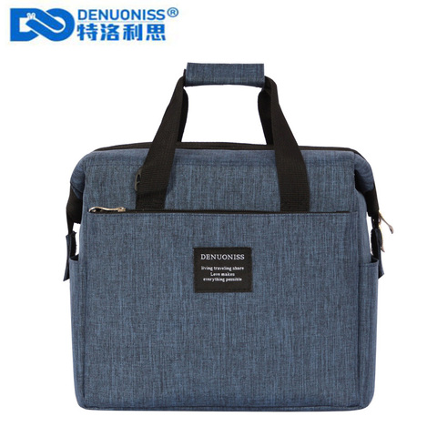 DENUONISS – sac isotherme Oxford pour hommes, nouveauté 2022, sac à emporter pour refroidir le vin, grande capacité, Thermo ► Photo 1/6