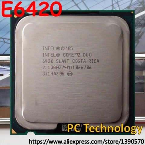 Processeur Intel Core 2 Duo E6420, Cache 4M, 2.13GHz, 1066MHz, LGA775, Original, livraison gratuite en 1 jour ► Photo 1/1