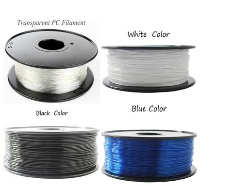 Filament en Polycarbonate pour imprimante 3D, 1.75/3mm, résistant à la température, thermoplastique ► Photo 1/6