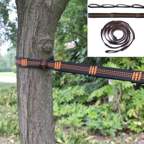 Ceinture de hamac de Yoga aérien, corde d'escalade réglable, sangles d'arbre, #710 ► Photo 1/6