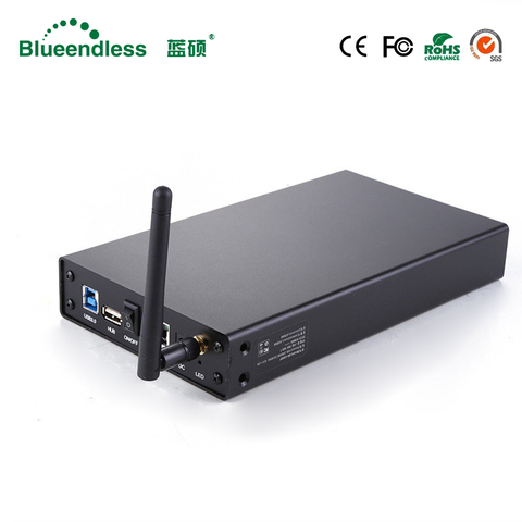 Sans fil WiFi répéteur Wifi stockage haute vitesse Wifi routeur HD externe Sata à USB 3.0 WiFi Extender HDD Caddy 3.5 