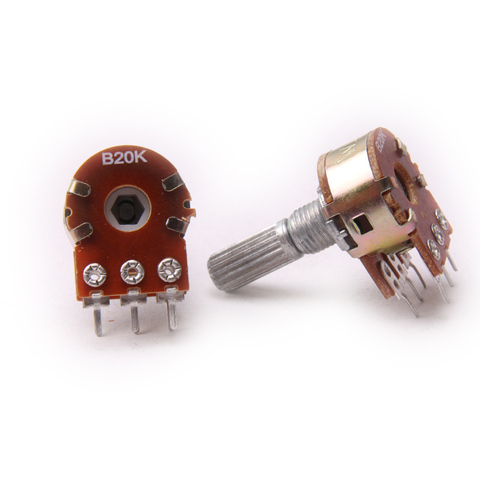 Pot de potentiomètre linéaire à Double lien Glyduino WH148 B20K à Joint unique pour Arduino ► Photo 1/1