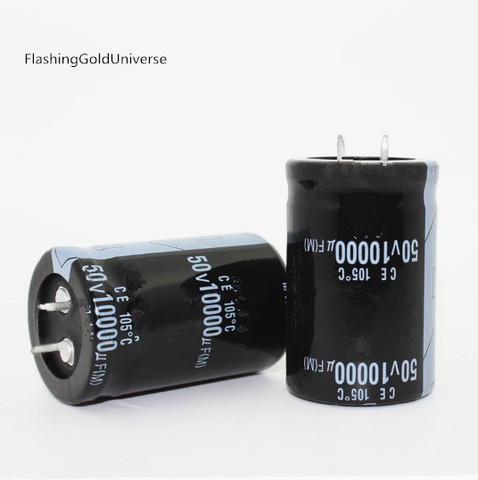 Condensateur électrolytique 10000UF 50V 50V 10000uf, 30x40MM 30x45MM, 10 pièces/lot, meilleure qualité ► Photo 1/1