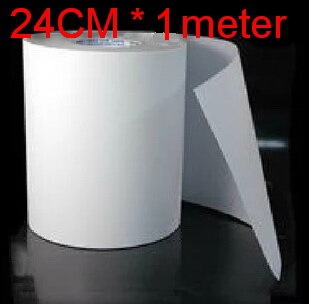 Ruban adhésif Mylar pour thermofixateur en papier 24cm de largeur, en feuille de transfert thermique avec strass, avec fer à repasser sur plastique ► Photo 1/4