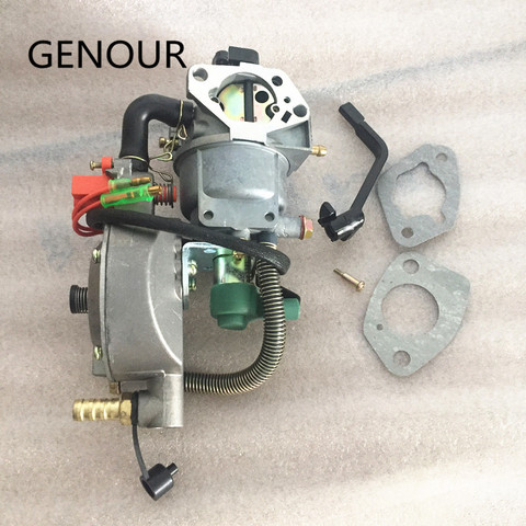 Carburateur gpl et gnc pour KIT de CONVERSION essence, générateur 6kw 190F GX420 DAUL ► Photo 1/6