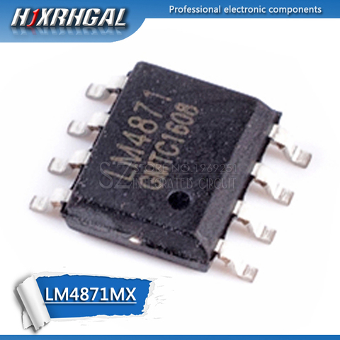 10 pièces LM4871MX SOP8 LM4871 SOP 4871 3W Audio Ampli ► Photo 1/1