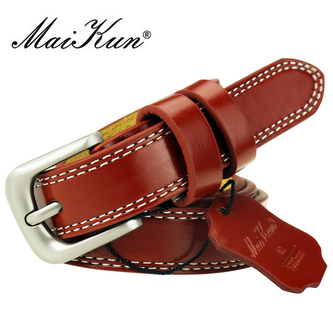 Top qualité en cuir véritable ceintures pour femmes Cummerbund luxe femme ceinture décorative Simple taille ceinture couleur bonbon livraison directe ► Photo 1/6