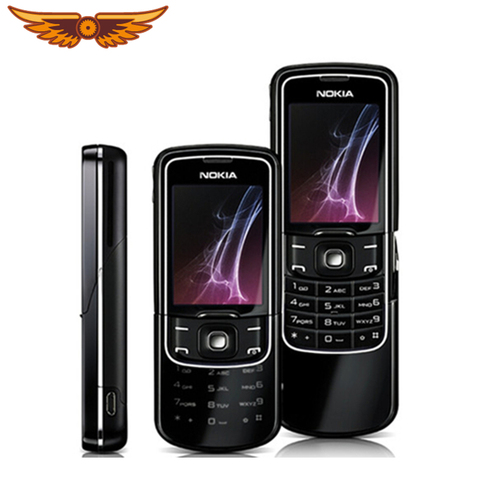 Nokia – smartphone 8600 Luna débloqué, téléphone portable d'occasion, clavier anglais/russe/arabe, GSM, 2G, FM, Bluetooth ► Photo 1/6