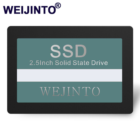WEIJINTO-disque dur interne SSD, sata 2 et 3, 2.5 pouces, avec capacité de 16 go, 32 go, 60 go, 120 go, 240 go, 128 go, 256 go, 512 go, 480 go, 960 go, 360 go ► Photo 1/6