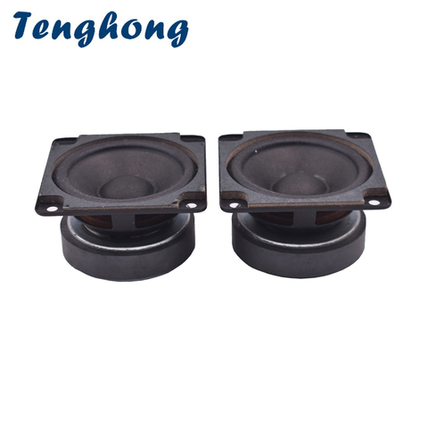 Tenghong 2 pièces 2.75 pouces gamme complète haut-parleur 4Ohm 8Ohm 10W Woofer médiums basse publicité Machine haut-parleurs milieu de gamme haut-parleur ► Photo 1/6