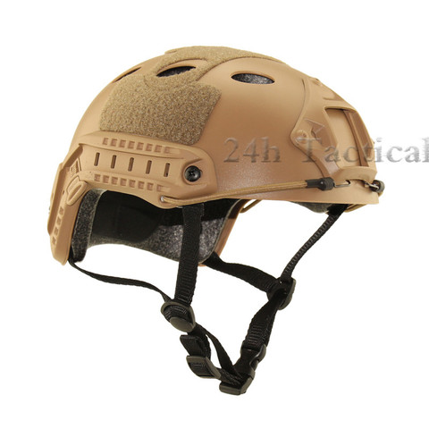 Combat tactique Type PJ casque Simple rapide Style militaire chasse tir Airsoft Paintball Protection Amry équipement extérieur casque ► Photo 1/6
