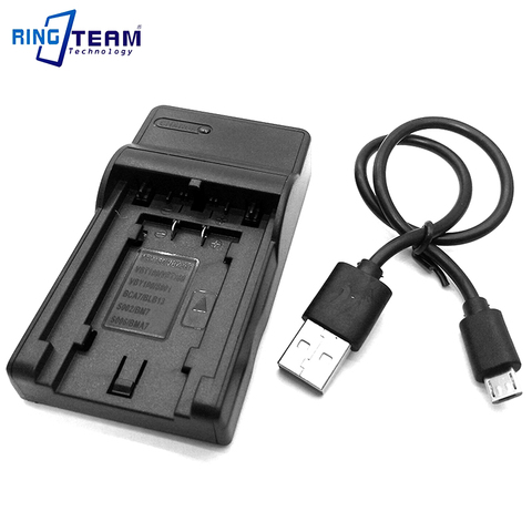 Chargeur de batterie USB VW-VBL090, pour caméscope Panasonic HC-V10 HC V100 V500 V700 HDC SD40 SD60 SD80 SD90 SDX1 TMX1 TM40... ► Photo 1/4