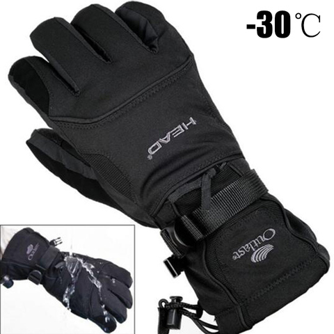 2022 gants de Ski pour hommes polaire Snowboard gants motoneige moto équitation hiver gants coupe-vent imperméable unisexe neige gants ► Photo 1/6