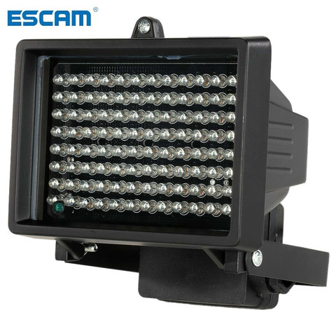 ESCAM – lampe de vidéosurveillance à 96 LED, éclairage auxiliaire de Vision nocturne à infrarouge, 60m IR, pour l'extérieur, étanche, pour caméra de Surveillance ► Photo 1/6