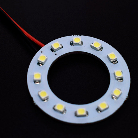 Anneau Halo yeux d'ange, phare, 5 couleurs au choix, 1 pièce x 40mm 3528 12 SMD ► Photo 1/5