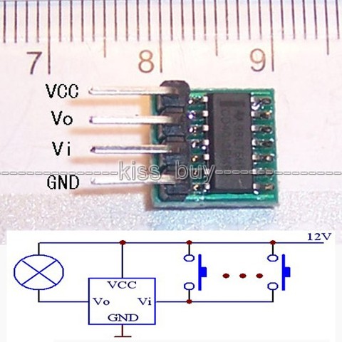 Module de Circuit de commutation à bascule, 3-15v, 25ma, multi-vibrateur, 12v, 9v ► Photo 1/1