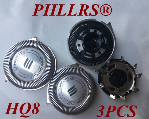 Tête de rasoir de remplacement, 3 pièces, pour philips razor, iq9 PT730 PT735 PT860 PT870 AT750 AT751 AT890 AT891 HQ7120 HQ7100 qq7140 ► Photo 1/6