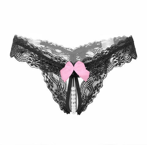 Lingerie Sexy pour femmes, culotte érotique sexy, ouverte aux entrejambe, porno transparent, sans entrejambe, vêtements sexuels pour Couple, sous-vêtements en dentelle ► Photo 1/6