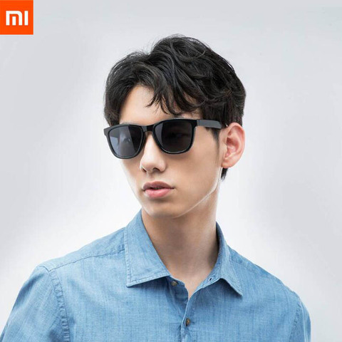 Xiaomi Mijia classique carré lunettes de soleil TAC verres polarisés lunettes rétro lumière cadre sans vis Protection UV pilote femmes Mem ► Photo 1/6