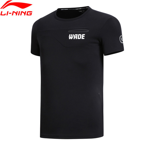 Li-ning – maillots de sport pour hommes, série Wade, coupe régulière, 100% coton, confortables, à manches courtes, doublés, respirants, ATSN069 CAMJ18 ► Photo 1/6