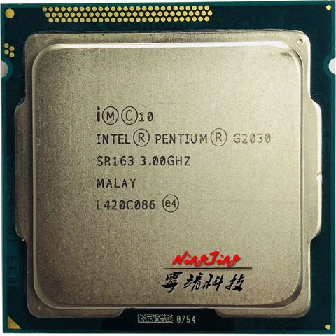 Processeur d'unité centrale double cœur Intel Pentium G2030 3.0 GHz 3M 55W LGA 1155 ► Photo 1/1