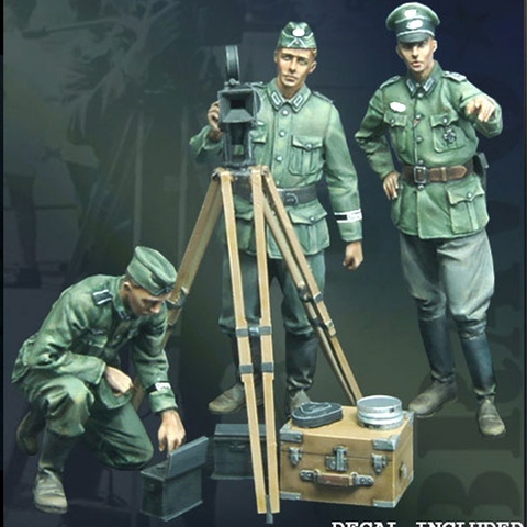 Propagande kompanie, kit de résine de soldat GK, wii, kit non assemblé et peint, 1/35 ► Photo 1/3