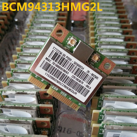 BCM4313HMGB BCM4313 WiFi 1x1 BGN Carte Adaptateur Pour Lenovo z370 g480 g580 g780 Y470 Y570 y480 y580 Série FRU 20002505 ► Photo 1/1