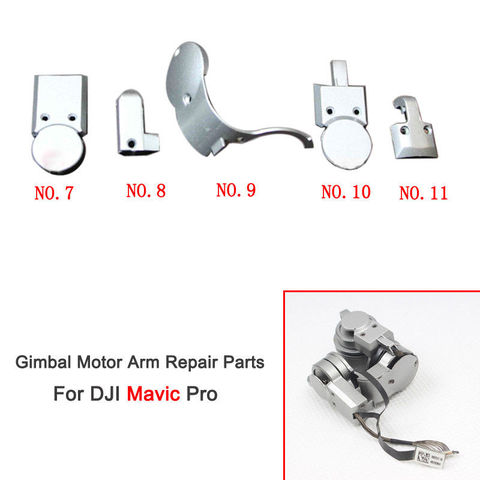 Pièce originale de couverture de bras de moteur de caméra de cardan de DJI Mavic Pro avec la pièce de réparation de vis 5 modèles pour le remplacement ► Photo 1/6