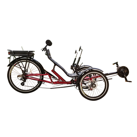 250 watt 36 v 12Ah Électrique Pédale Assistant Adulte Tricycle Couché ► Photo 1/6