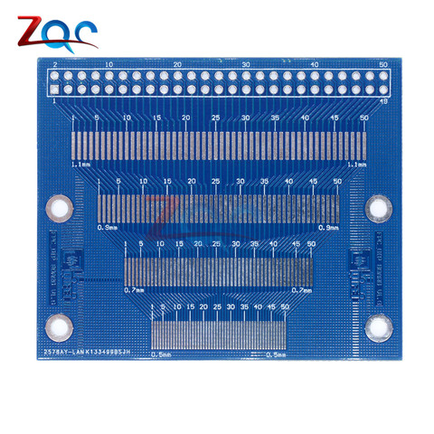 Adaptateur de pas de broche de 0.5mm à 1.2mm PCB carte FPC 2.0-3.5 pouces TFT LCD SMD pour DIP ► Photo 1/6